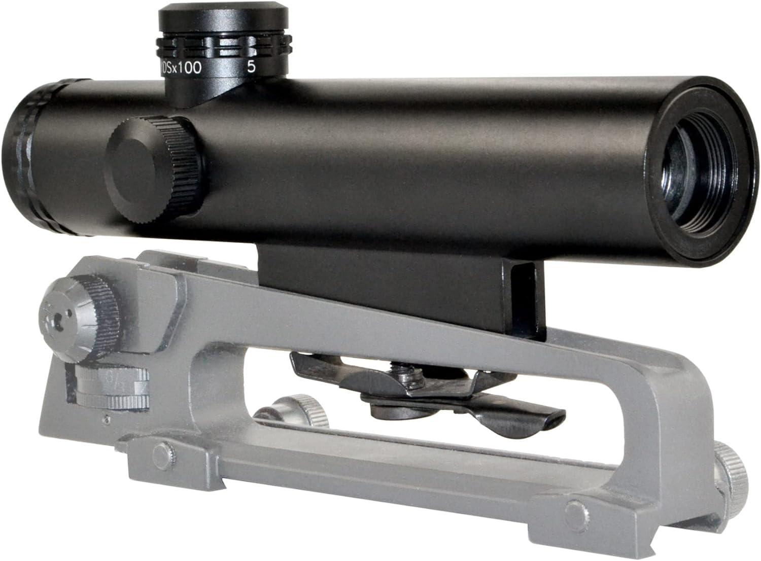 4X20 Compact Red/Green Illuminated Reticle Scope, Duplex fits Carry Handle & Picatinny Mounts