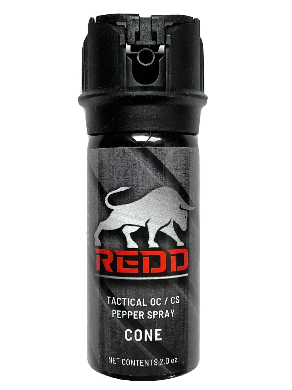 NW Self Defense Products Redd, Tactical OC/CS Pepper Spray - Flip Top Cone (2 oz)