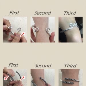 Monkey King tight band spell Bracelet 925 Silver,tight band spell It means that Love you for 10,000 years Symbolizes the couple's true love forever