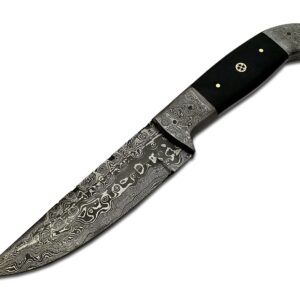 PAL 2000 KNIVES BOW-6015 Handmade Damascus Steel Knife with Sheath