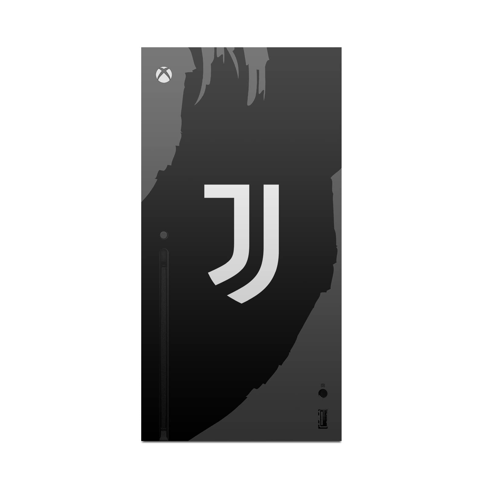 Head Case Designs Officially Licensed Juventus Football Club Sweep Stroke Art Matte Vinyl Sticker Gaming Skin Decal Cover Compatible with Xbox Series X Console