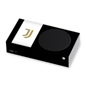 Head Case Designs Officially Licensed Juventus Football Club Black Stripes Art Vinyl Sticker Gaming Skin Decal Cover Compatible with Xbox Series S Console