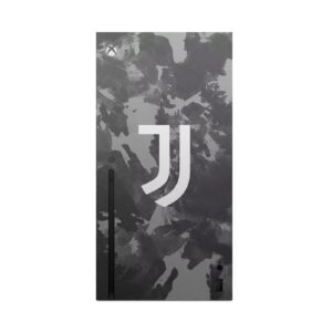 Head Case Designs Officially Licensed Juventus Football Club Monochrome Splatter Logo Art Matte Vinyl Sticker Gaming Skin Decal Cover Compatible with Xbox Series X Console