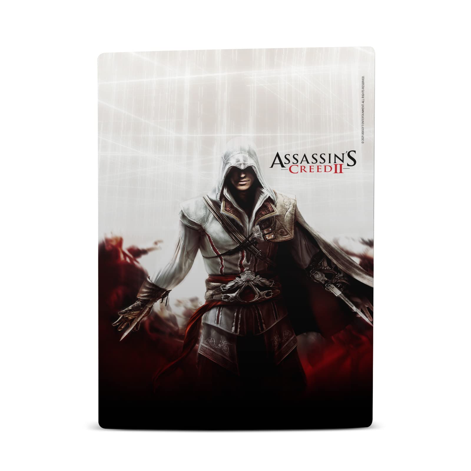 Head Case Designs Officially Licensed Assassin's Creed Cover Art II Graphics Vinyl Faceplate Sticker Gaming Skin Decal Cover Compatible with Sony Playstation 5 PS5 Digital Edition Console