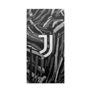 Head Case Designs Officially Licensed Juventus Football Club Abstract Brush Art Matte Vinyl Sticker Gaming Skin Decal Cover Compatible with Xbox Series X Console and Controller Bundle