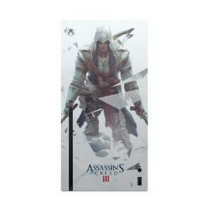 Head Case Designs Officially Licensed Assassin's Creed Connor III Graphics Matte Vinyl Sticker Gaming Skin Decal Cover Compatible with Xbox Series X Console