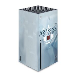 head case designs officially licensed assassin's creed animus iii graphics vinyl sticker gaming skin decal cover compatible with xbox series x console