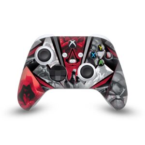 head case designs officially licensed assassin's creed leap of faith graphics vinyl sticker gaming skin decal cover compatible with xbox series x/s controller