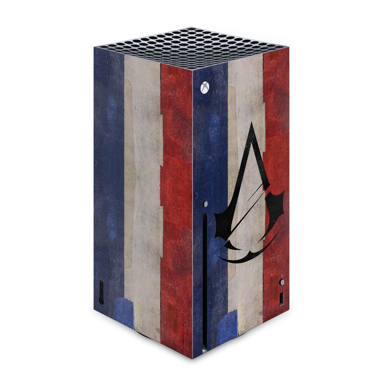 Head Case Designs Officially Licensed Assassin's Creed Flag of France Unity Key Art Vinyl Sticker Gaming Skin Decal Cover Compatible with Xbox Series X Console