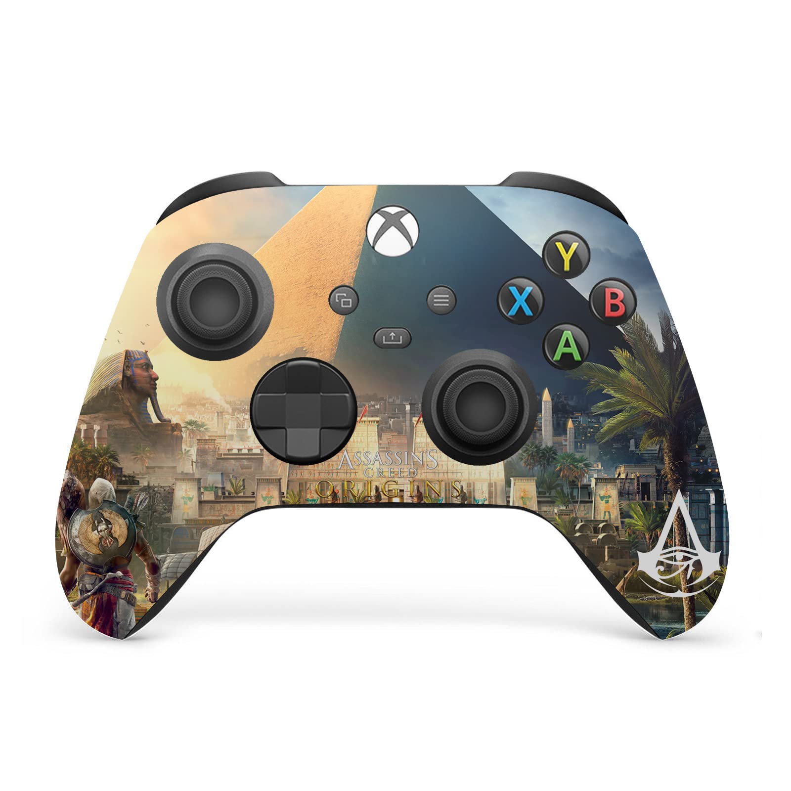 Head Case Designs Officially Licensed Assassin's Creed Key Art Bayek Origins Graphics Matte Vinyl Sticker Gaming Skin Decal Cover Compatible with Xbox Series X Console and Controller Bundle