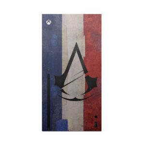 Head Case Designs Officially Licensed Assassin's Creed Flag of France Unity Key Art Matte Vinyl Sticker Gaming Skin Decal Cover Compatible with Xbox Series X Console