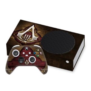 head case designs officially licensed assassin's creed freedom edition iii graphics matte vinyl sticker gaming skin decal cover compatible with xbox series s console and controller bundle