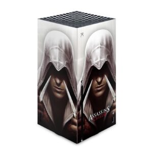 head case designs officially licensed assassin's creed ezio ii graphics vinyl sticker gaming skin decal cover compatible with xbox series x console