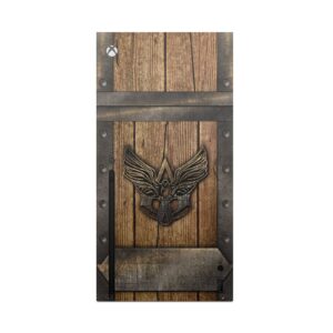 Head Case Designs Officially Licensed Assassin's Creed Wood and Metal Chest Black Flag Graphics Matte Vinyl Sticker Gaming Skin Decal Cover Compatible with Xbox Series X Console