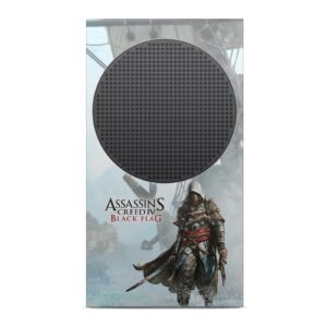 Head Case Designs Officially Licensed Assassin's Creed Edward Kenway Key Art Black Flag Graphics Matte Vinyl Sticker Gaming Skin Decal Cover Compatible with Xbox Series S Console