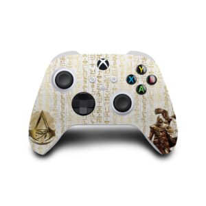 Head Case Designs Officially Licensed Assassin's Creed Eye of Horus Origins Graphics Vinyl Sticker Gaming Skin Decal Cover Compatible with Xbox Series S Console and Controller Bundle