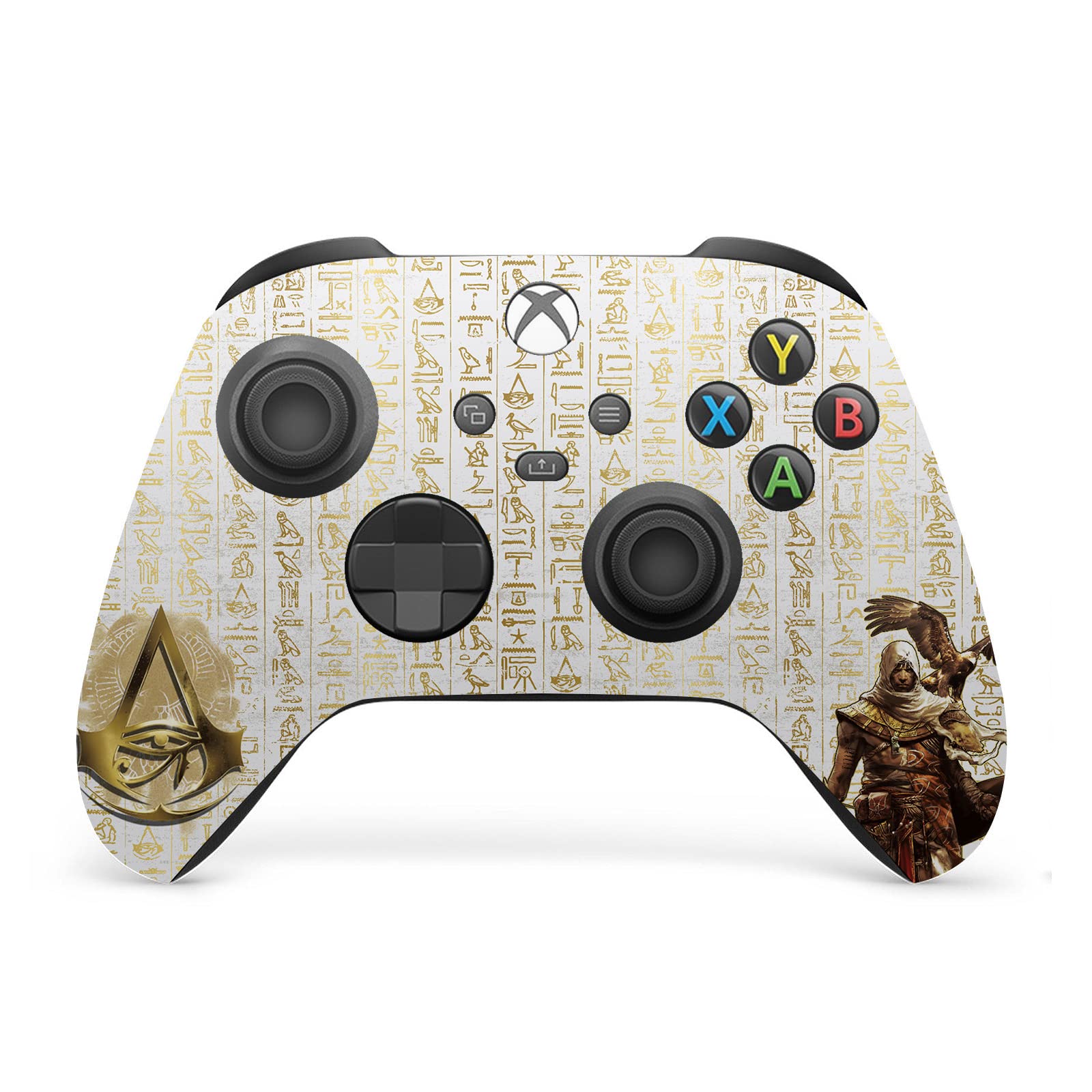 Head Case Designs Officially Licensed Assassin's Creed Eye of Horus Origins Graphics Vinyl Sticker Gaming Skin Decal Cover Compatible with Xbox Series X Console and Controller Bundle