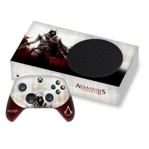 Head Case Designs Officially Licensed Assassin's Creed Cover Art II Graphics Vinyl Sticker Gaming Skin Decal Cover Compatible with Xbox Series S Console and Controller Bundle