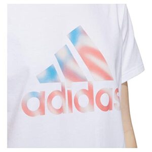 adidas Americana Badge of Sport Tee White MD