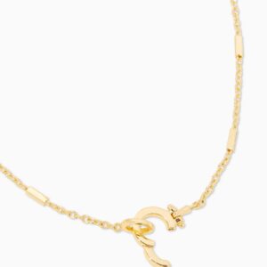 gorjana Women's Tatum Necklace, 18k Gold Plated, Link Bar Chain