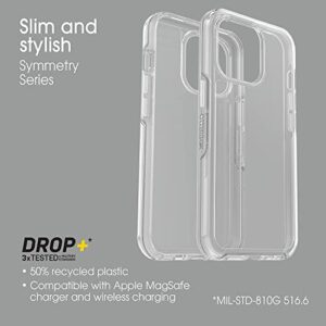 OtterBox Symmetry Series Clear Case for Apple iPhone 13 Pro - Polycarbonate, Wireless Charging Compatible, Non-Retail Packaging (Stardust 2.0)