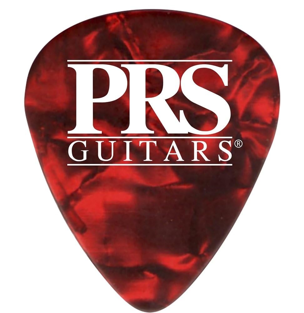 PRS Celluloid Picks Red Tortoise Thin 12-Pack