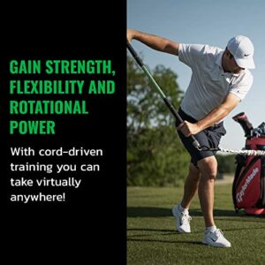 GolfForever Golf Swing Trainer Aid as seen in Netflix - Full Swing | Official Golf Fitness System of PGA Tour | Premium Golf Training Equipment Proven by Scottie Scheffler to Improve Swing Posture