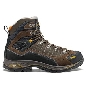 ASOLO Men's Drifter I GV EVO Light Hiking and Trekking Boots (Dark Brown/Brown, 14)