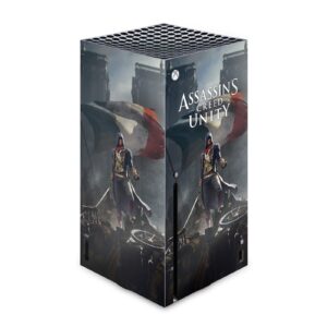 Head Case Designs Officially Licensed Assassin's Creed Arno Dorian French Flag Unity Key Art Matte Vinyl Sticker Gaming Skin Decal Cover Compatible with Xbox Series X Console