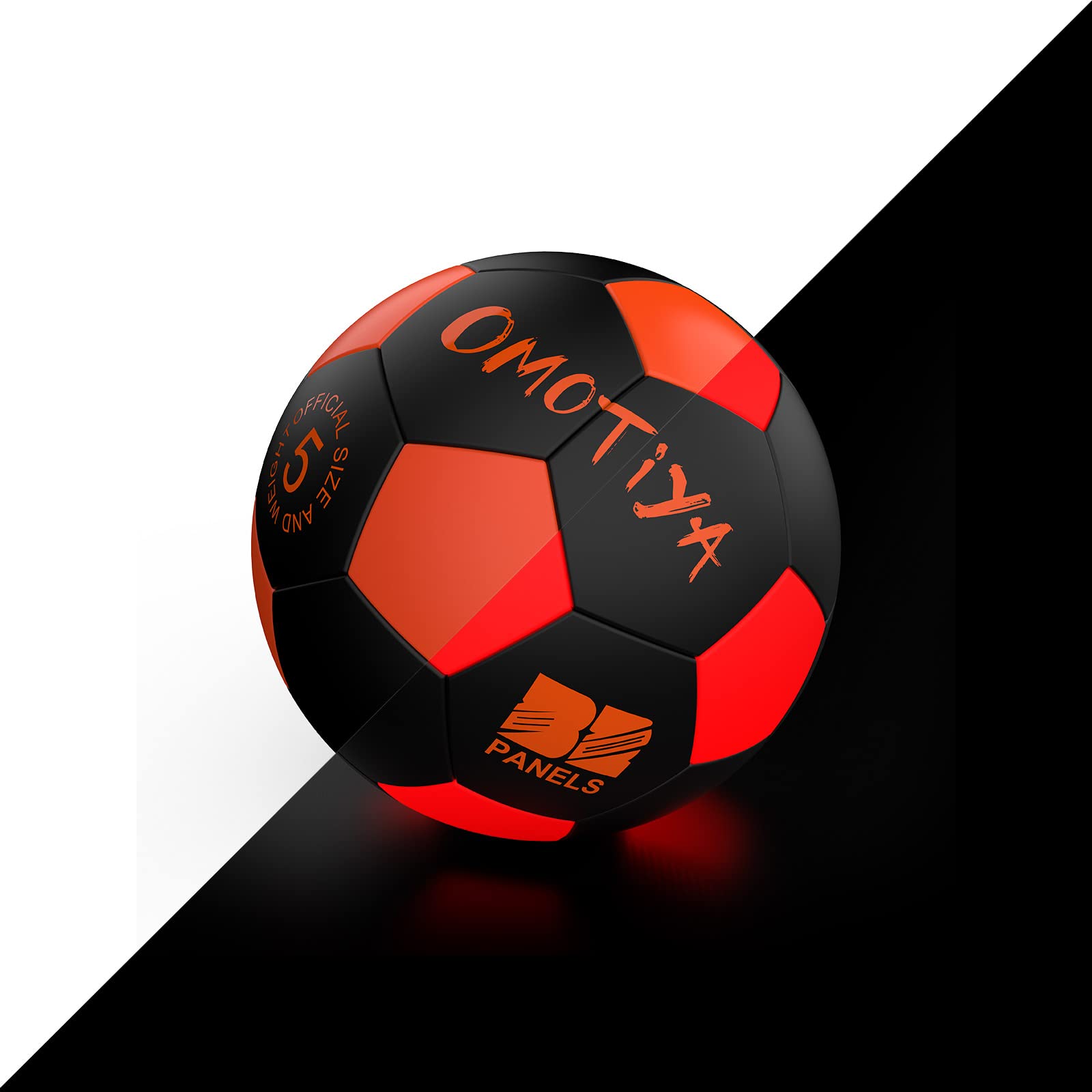 OMOTIYA LED Light Up Soccer Ball Games Toys - Glow in The Dark Soccer Balls Size 5 - Sports Gear Soccer Gifts for Boys & Girls 8-12+ Year Old - Kids, Teens Football Gift for 8 9 10 11 12 Year Old