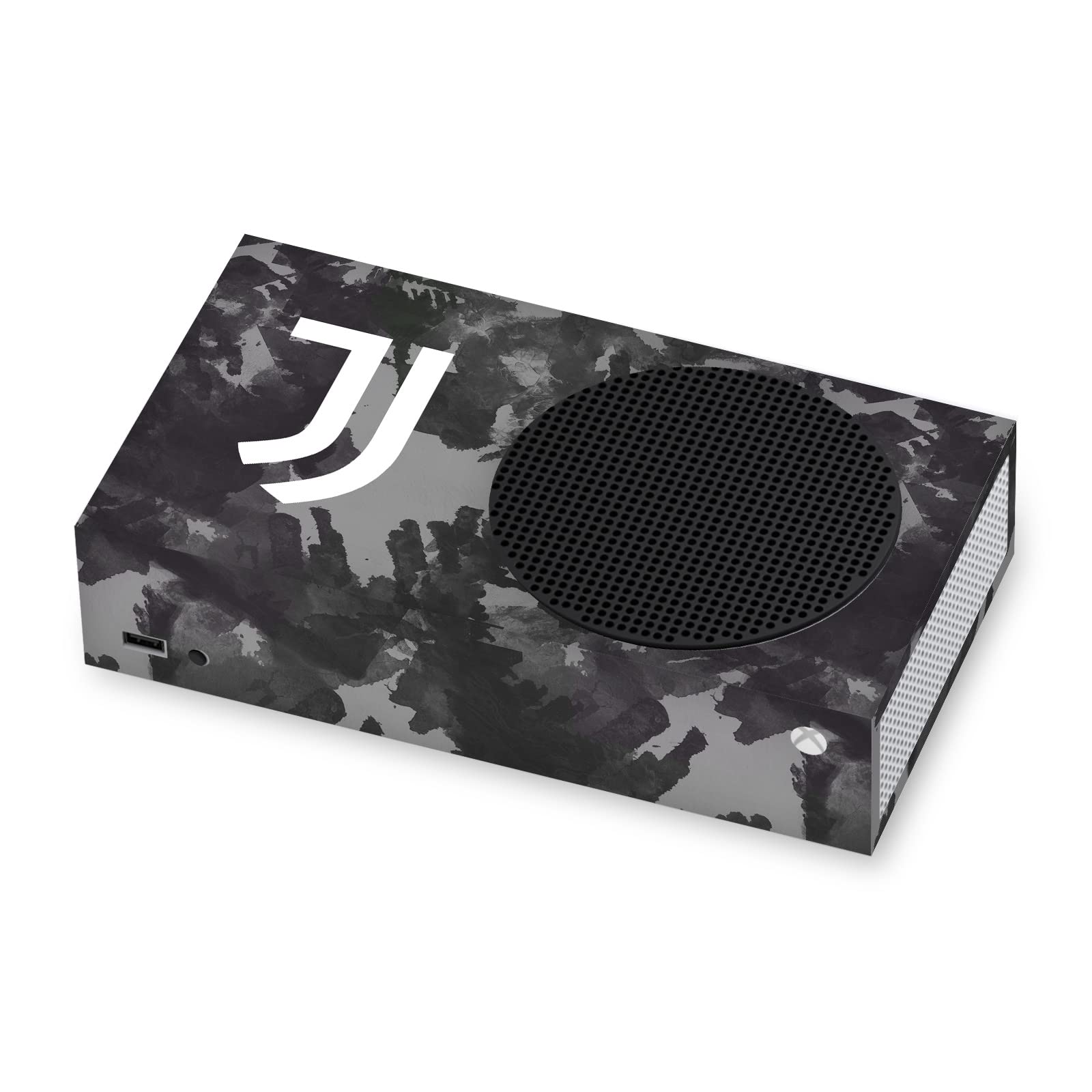 Head Case Designs Officially Licensed Juventus Football Club Monochrome Splatter Logo Art Matte Vinyl Sticker Gaming Skin Decal Cover Compatible with Xbox Series S Console