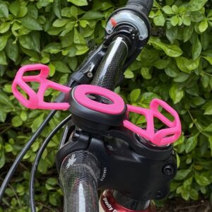 Mountain Bike Cell Phone Holder Handlebar Universal, Compatible with Garmin Mount, 4.0"-6.7"