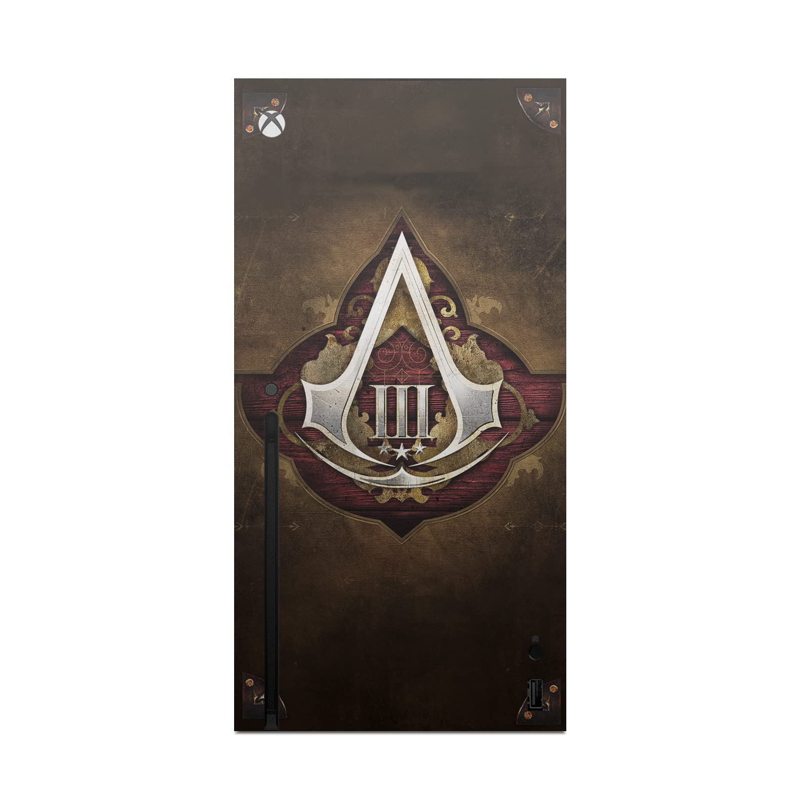 Head Case Designs Officially Licensed Assassin's Creed Freedom Edition III Graphics Matte Vinyl Sticker Gaming Skin Decal Cover Compatible with Xbox Series X Console and Controller Bundle