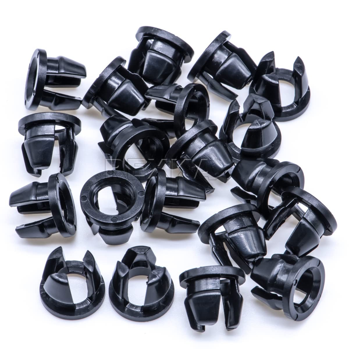 Rexka 20pcs Grille & Side Marker Light Grommet Retainer Clip for Ford Mustang Ranger N807994-S Toyota Nissan Maxima Murano Sentra Titan