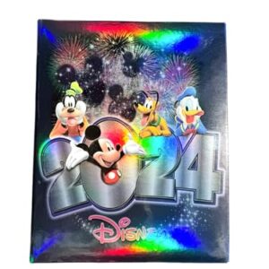 7STAR 2024 Fireworks Photo Album 8.75" X 7" Holds 200 Photos 4" X 6" - Scrapbook Album with Self-Adhesive Pages for Wedding, Birthday, and Vacation Memories