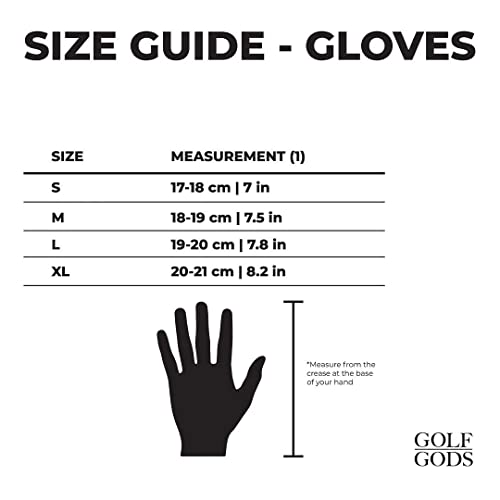 Golf Gods - Golf Glove 'Fuck Bogeys' Medium - Left