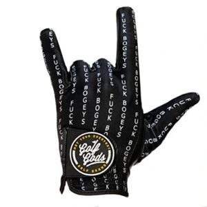 Golf Gods - Golf Glove 'Fuck Bogeys' Medium - Left