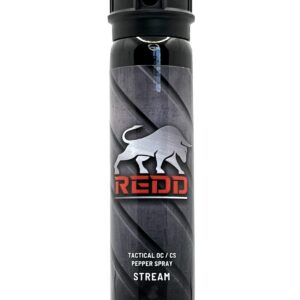 NW Self Defense Products Redd, Tactical OC/CS Pepper Spray - Flip Top Stream (4 oz)