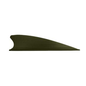 TAC Vanes 2.25" Matrix Shield Cut Vanes, Pack of 100, Olive Drab Green, Vanes for Archery Bowhunting and Recreational Shooting…