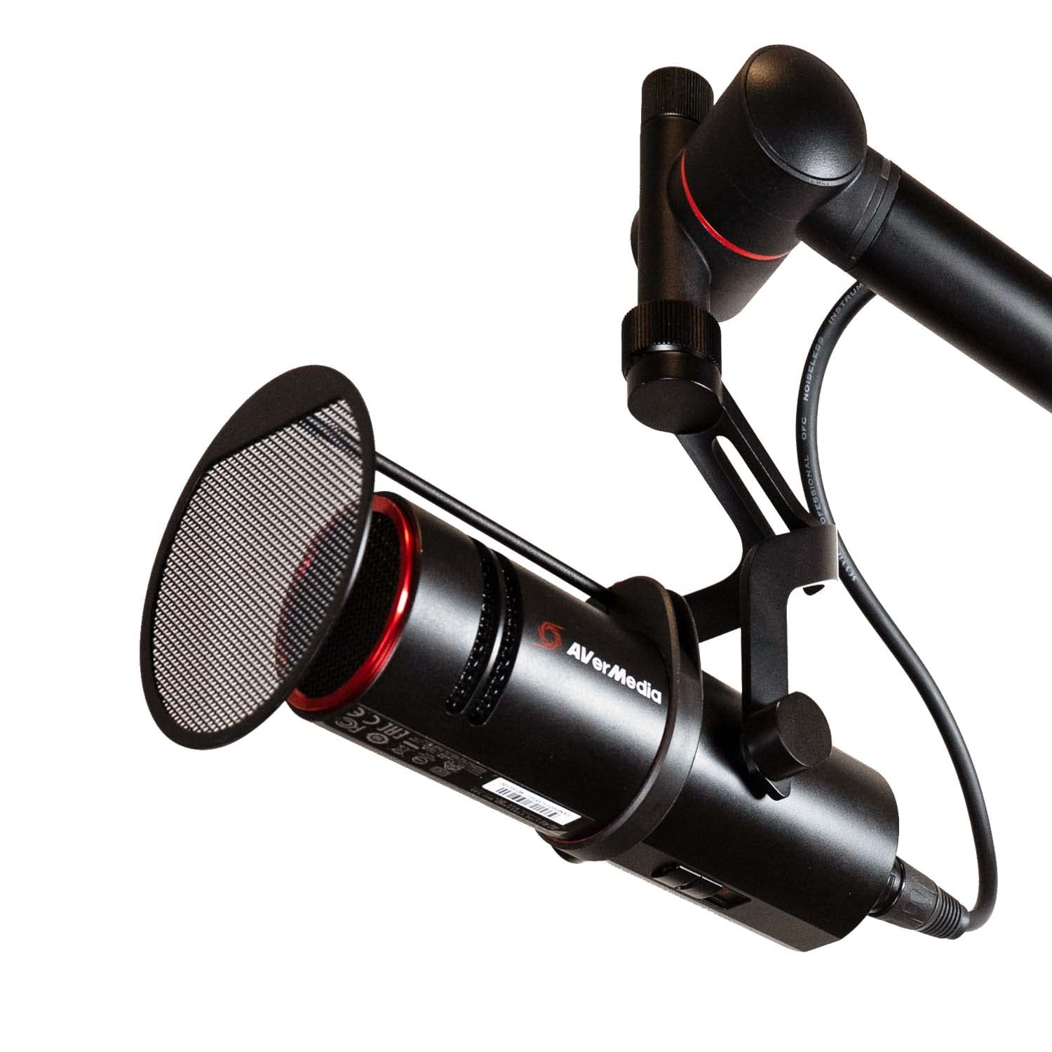 AVerMedia Live Streamer POP FILTER - BA310, microphone pop filter, professional audio capture for live stream, podcasting and vlogging, exclusively for Live Streamer MIC 330/350