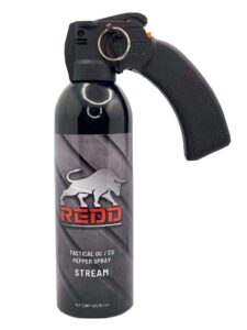 nw self defense products redd, tactical oc/cs pepper spray - mk-9 stream (16 oz)