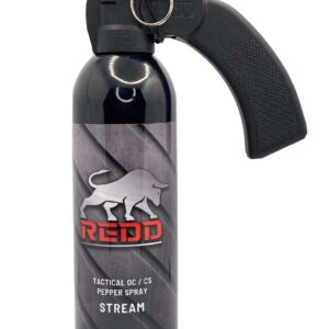 NW Self Defense Products Redd, Tactical OC/CS Pepper Spray - MK-9 Stream (16 oz)