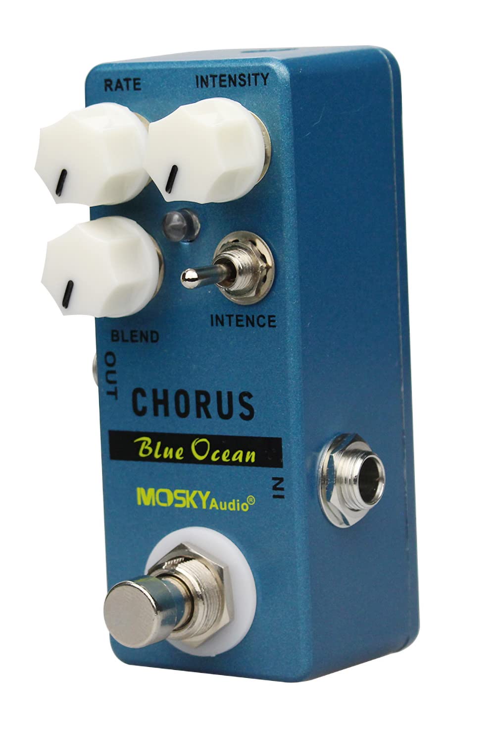 MOSKYAudio Mini Blue Ocean Chorus Guitar Effect Pedal Single Pedal Effect True Bypass