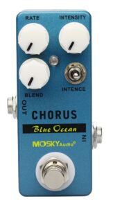 moskyaudio mini blue ocean chorus guitar effect pedal single pedal effect true bypass