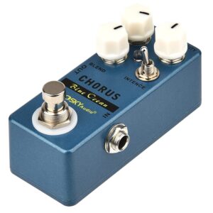 MOSKYAudio Mini Blue Ocean Chorus Guitar Effect Pedal Single Pedal Effect True Bypass