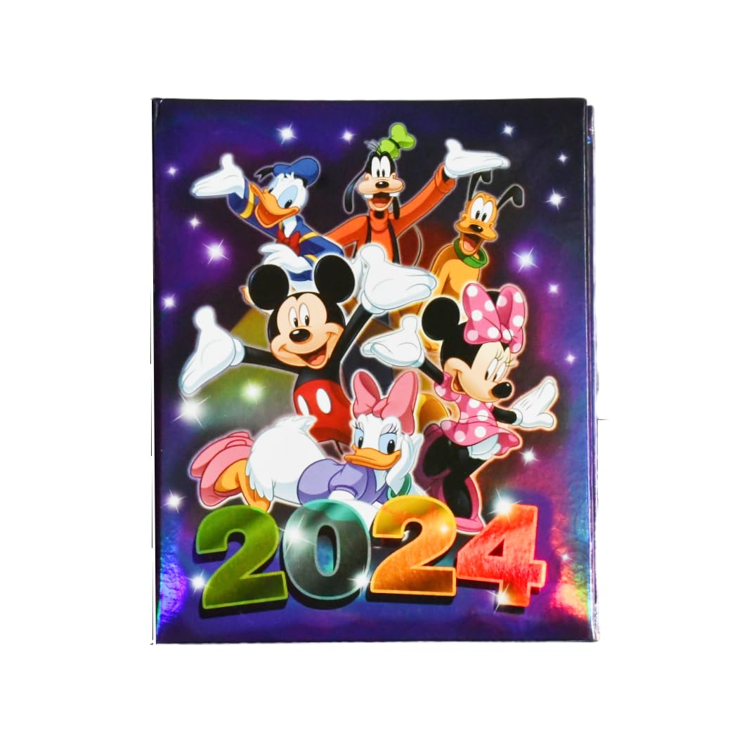 Mickey Mouse and Gang 2024 Photo Album 4"X 6" Holds 200 Photos.