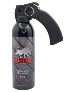 nw self defense products redd, tactical oc/cs pepper spray - mk-9 fog (16 oz)