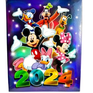 Mickey Mouse and Gang 2024 Photo Album 4"X 6" Holds 200 Photos.