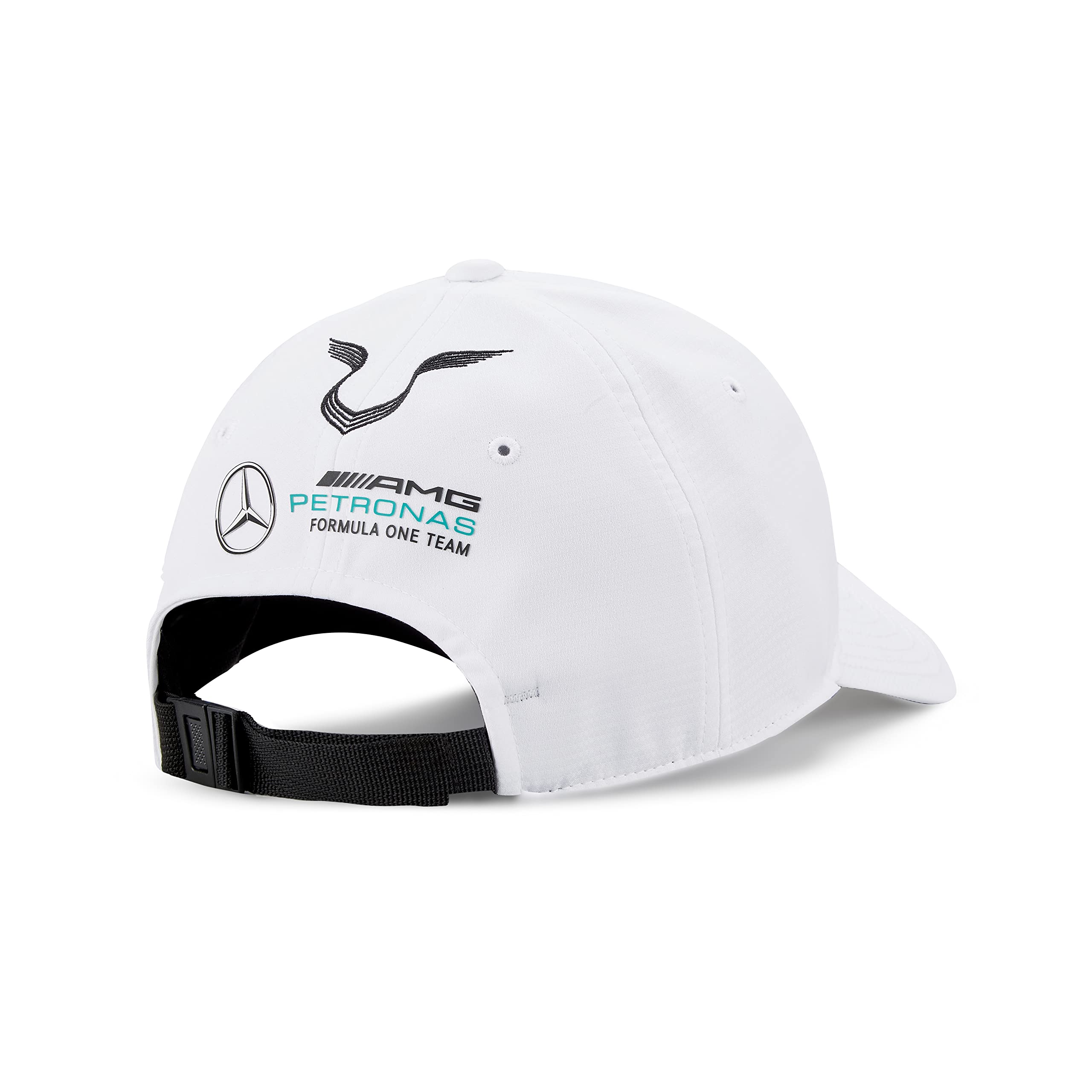 Mercedes AMG Petronas Formula One Team - Official Formula 1 Merchandise - Lewis Hamilton 2022 Team Cap - White - One Size