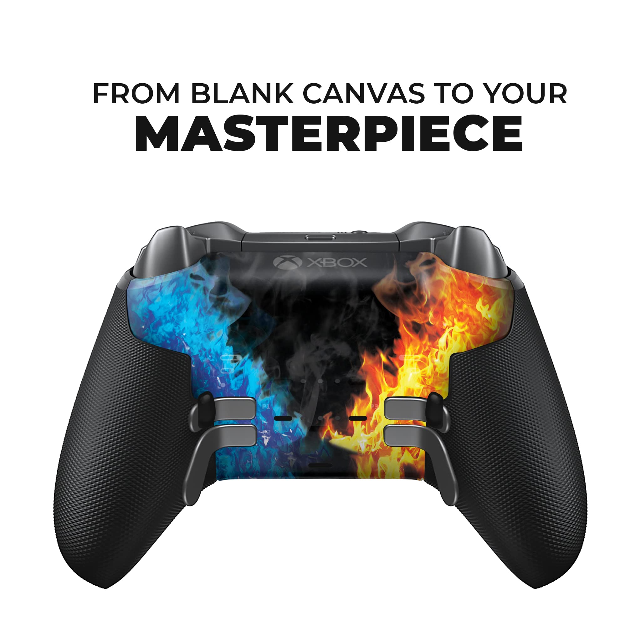 DreamController American Warrior X-box Elite Controller Series 2 Limited Edition Custom Elite Series 2 Controller for X-box One/Series X/S. with Advanced HydroDip Paint Technology(Not Just a Skin)